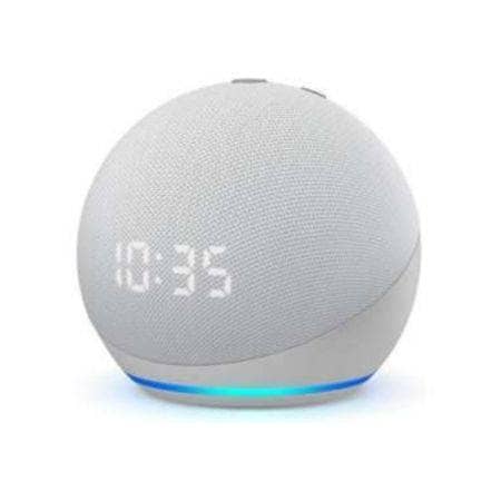 Echo Dot (4ª geração): Smart Speaker com Relógio e Alexa