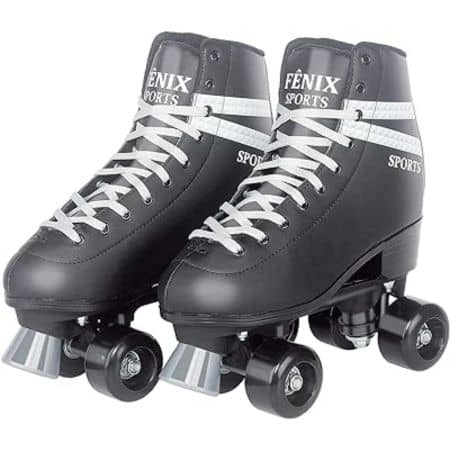 Patins Quad Roller Skate Fenix Preto - Fenix