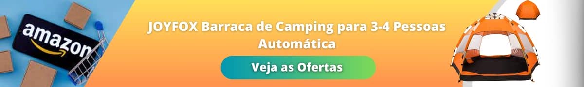 JOYFOX Barraca de Camping para 3-4 Pessoas Automática